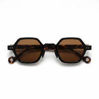 Black/Tortoise with Brown Lenses