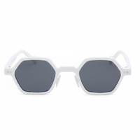 White with Smoke Lenses